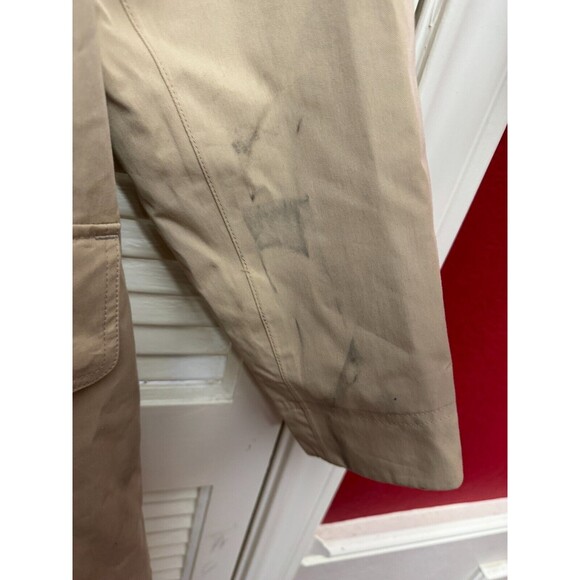 Barbour Women's Hebrides Waterproof Hooded Jacket size 8 - MARKED, NEED WASH - Picture 2 of 11